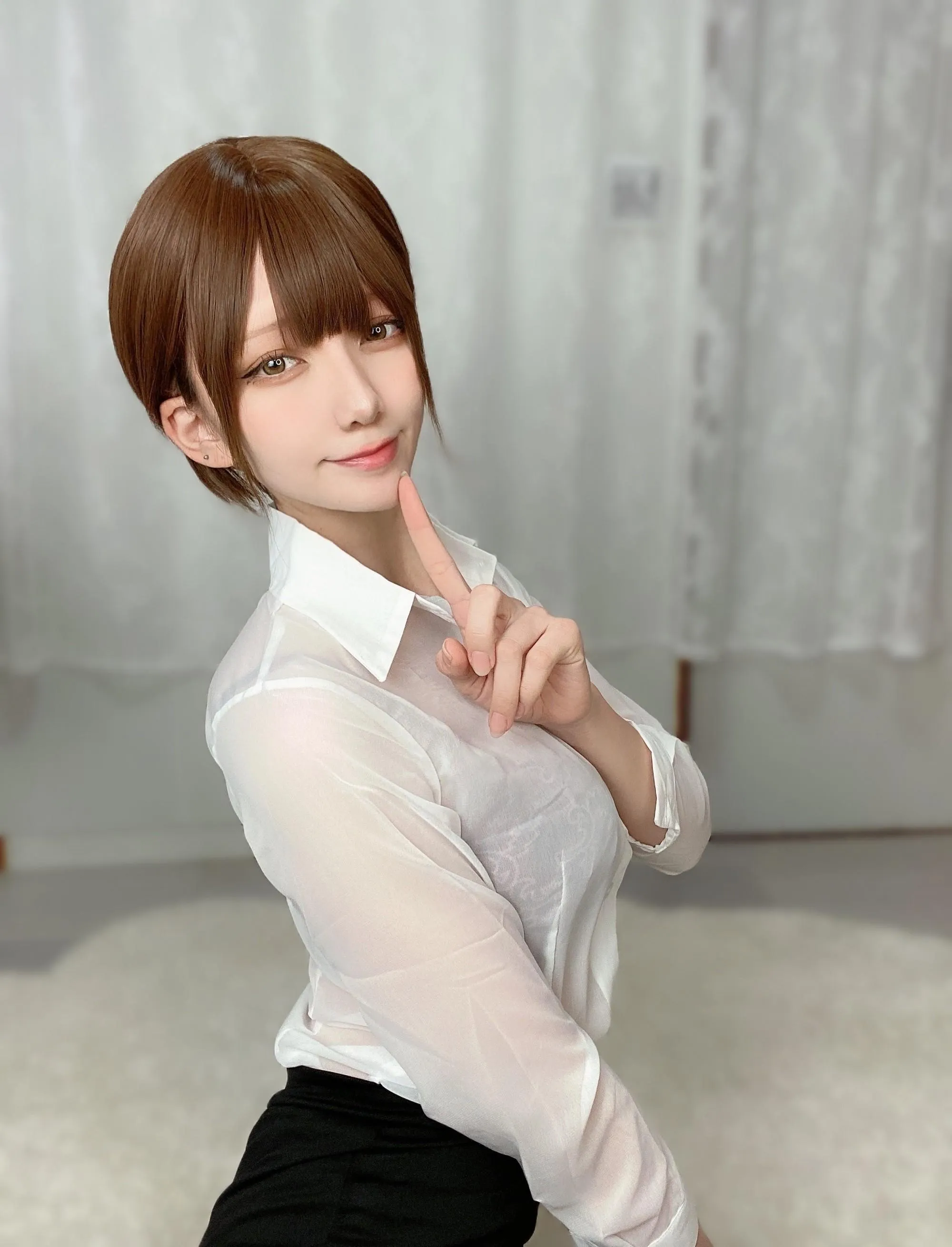 かさぎkasagi – NO.005 Fantia 2022-07月会员订阅-2022-07-30 セクシーすぎた先生 [24P]插图1